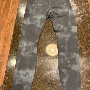 Crzyoga grey tie dye leggings